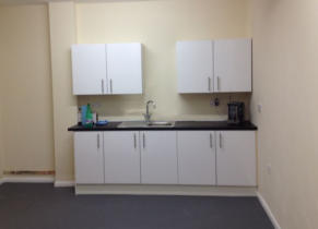 Fitted factory kitchen